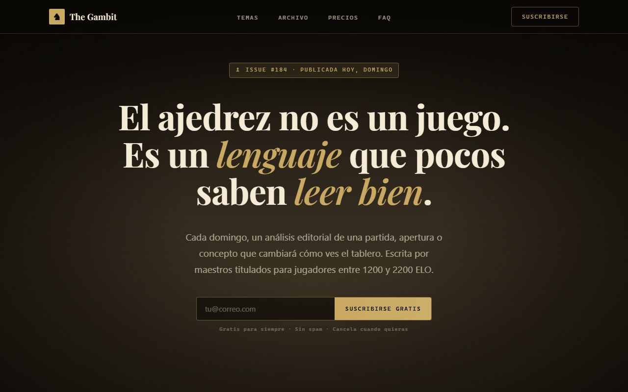 Web de Ajedrez